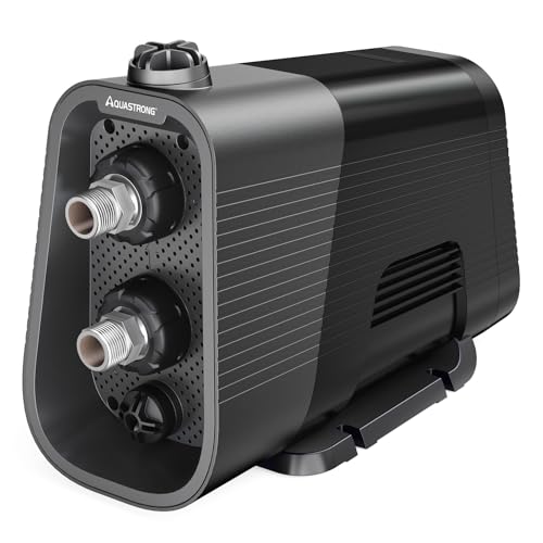 Aquastrong Whole House Water Pressure Booster Pump 80 PSI, 115V Automatic Variable Speed, Constant Pressure, Integrated Design, Self-Priming, for Home, Apartment, Shower, Garden, Shallow Well,Smart 45 - size: Smart 45