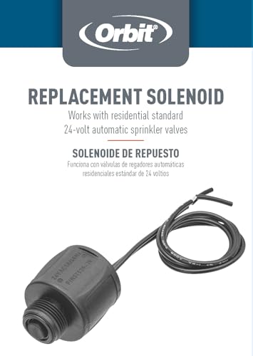 Orbit 57241 24V Solenoid for All Orbit Sprinkler Valves Except L-Series - style: 100-series