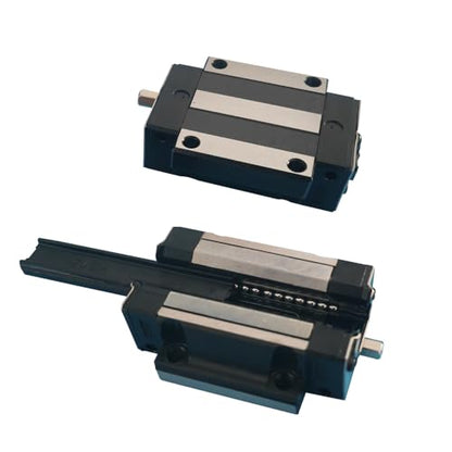 HGW15CA Linear Slider Bearing, 2pcs HGW15CA Flange Standard Steel Bearing Slider Block, for HG15 High Assembly CNC Linear Guide for CNC. - size: HGW15CA, style: Steel protection slider