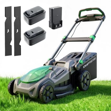 21" 40V Max Brushless Cordless Electric Self Propelled Lawn Mower - size: 21" lawn mower