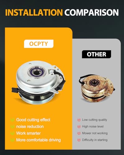 OCPTY Lawn Mower Clutch for Warner:5219-107, for Troy BILT:717-05122A