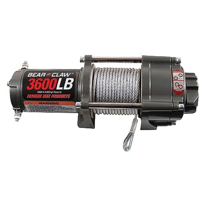 Extreme Max 5600.3075 Bear Claw ATV Winch - 3600 lbs. - size: 3600 lb