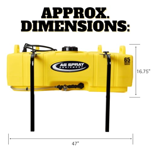 65 Gallon UTV Sprayer - 3 Nozzle Boomless Boom - style: Boomless (3-Nozzle)