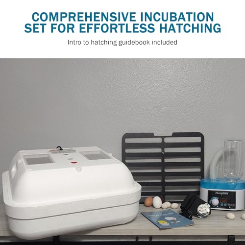 HovaBator 2370 Starter Egg Incubator Kit (No Additional Tray, Add HumidiKit) - size: No Additional Tray, style: Add HumidiKit