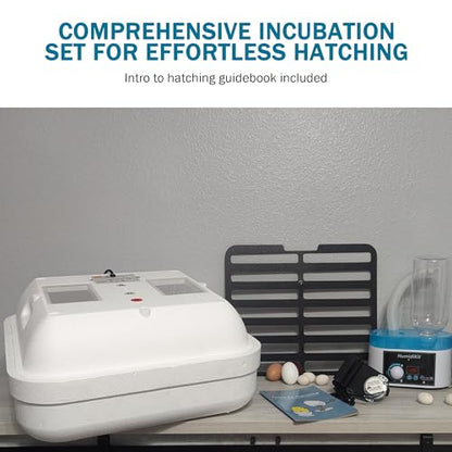 HovaBator 2370 Starter Egg Incubator Kit (No Additional Tray, Add HumidiKit) - size: No Additional Tray, style: Add HumidiKit