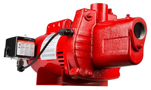 Red Lion RJS-50-PREM 115/230V, 1 HP, 12 GPM, Shallow Well Jet Pump - style: 1/2-Hp, 12-Gpm, Premium