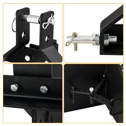 3 Point Quick Hitch Tractors, Middle Buster for Category 1, Heavy Duty Steel Furrowing Plow,GL - style: GL