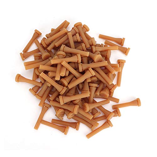 Chicken Plucker Abrasives 96 Pcs Plucking Fingers for Duck Turkey Goose Plucker Chicken Plucker Machine Poultry Watering Supplies