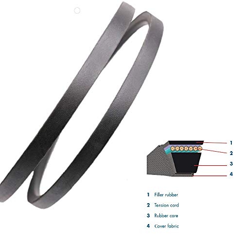 SPF Lawn Mower Tractor Replacement Belt 5/8"x 91" for Cub Ct 954-04262 Dayco L591 Dixie Chopper 2006B88W 2010B88W Gates 6991 Goodyear 85910 B88 Woods 70003 Bobcat 38234