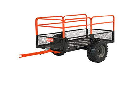 Agri-Fab 45-0554 1250lb Capacity Steel Swiveling / Dump Cart / Utility ATV/UTV Cart, 18 inch x 9.5 inch All Terrain Pneumatic Tires - style: 1,250 lb. Steel Tow-Behind Swivel Dump Cart