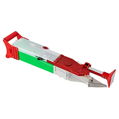 Stand-Up Manual Seeder, Adjustable Depth & Height Hand Planter Precision Sower Seed Dispenser Small Seed Distributing Tool with Interchangeable Mold for Corn Soybean Peanut Garden Planting