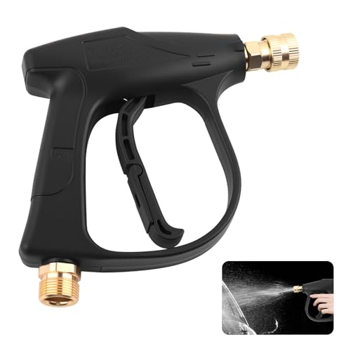 High-Pressure Car Short Pressure Washer Gun,Stubby Pressure Washer Gun