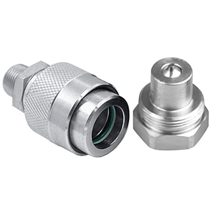 3/8" Hydraulic Quick Coupler for Enerpac C-604,Under 10,000 PSI Pressure