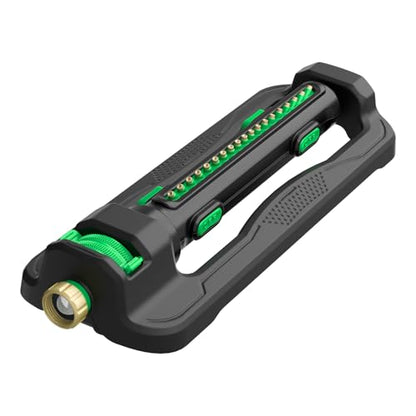 RESTMO Turbo Oscillating Sprinklers for Yard,Sprinkler with Weighted Base