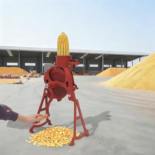 Manual Corn Thresher Sheller Hand Crank Maize Peeler Remover Tool (Style A) - size: Style A