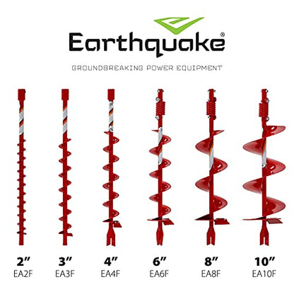 Earthquake EA4F 4-Inch Diameter 36-Inch Long Earth Auger with Fishtail Point - size: 36-Inch Long