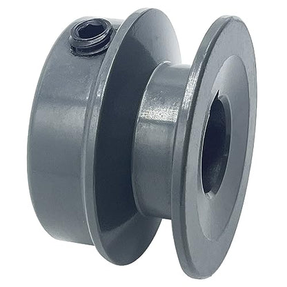AK17-5/8 V Belt Pulley, 1.75 inch OD, 5/8 Inch Bore,Cast Iron Material, AK Single Groove v Belt Pulleys for "4L" or "A" or "3L" Belts - size: 1.75 inch OD, 5/8 Inch Bore, style: 1 Groove