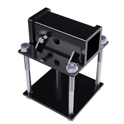 RV Bumper Hitch Receiver 2 inches Adapter for 4-4.5 inches Bumper
