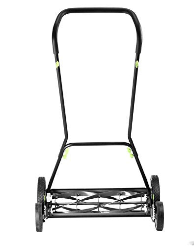Earthwise 2001-20EW 20-Inch 5-Blade Push Reel Lawn Mower, Grey - size: 20", 5-blade