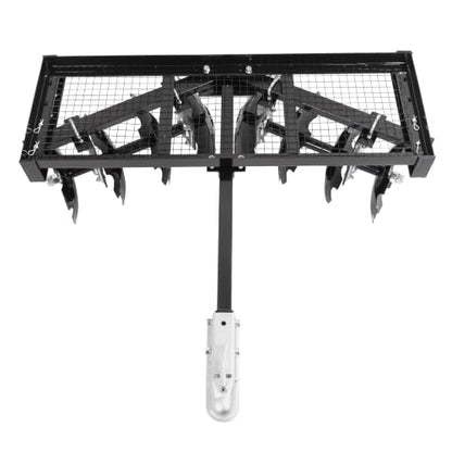 WUTIST 4 FT Tow-Behind Notched Disc Harrow for Use with A 2" Towball