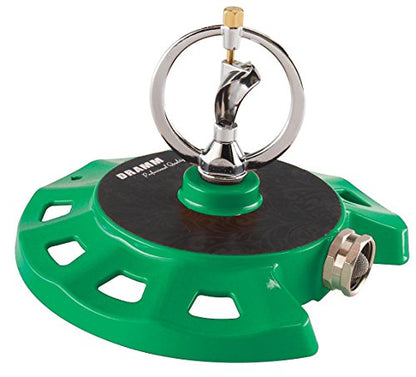 Dramm 15074 ColorStorm Spinning Sprinkler, Green - color: Green