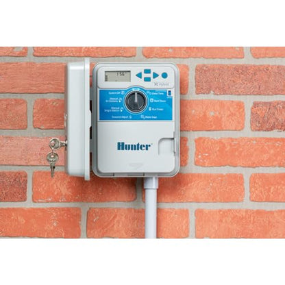 Hunter XC Hybrid Sprinkler Timer, 6-Zone Battery Irrigation Controller