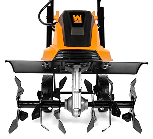 WEN TC1318 13.5-Amp 18-Inch Electric Tiller and Cultivator, Black - style: 13.5-Amp, 18-Inch Tiller