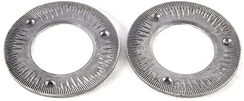 2pcs Grinding Sheets for Electric Grain Dry Feed Flour Milling Machine Cereals Grinder Rice Corn Grain Coffee Wheat