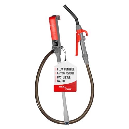 TERA PUMP Fuel Transfer Pump w/Quick Flow Control Nozzle - style: 3.25 ft Stick Pump (D)