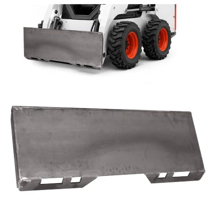 ALMULOO Skid Steer Mount Plate 5/16" for Bobcat & Kubota