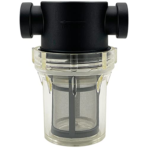 1/2" Female NPT in-Line Strainer with 100 mesh Stainless Steel Filter Screen (1/2“ 100 Mesh) - size: 1/2“ 100 Mesh