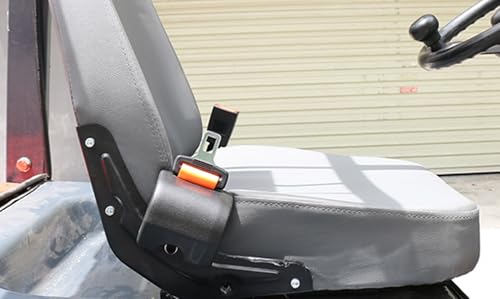 Yakitoko 1Pack Universal Tractor Seat Belts and Suitable for Forklift Mower Buggy Golf Cart Retractable 70inch Orange