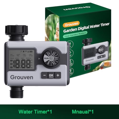 Garden Sprinkler Water Timer Manual Automatic System Irrigation1 Outlet - style: 1 outlet
