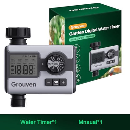 Garden Sprinkler Water Timer Manual Automatic System Irrigation1 Outlet - style: 1 outlet