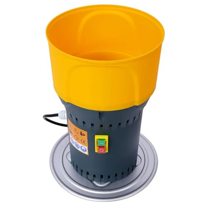 25L Electric Corn Grinder - Steel Dark Gray - Superior Performance - Farm Home Use - Versatile Grain Mill