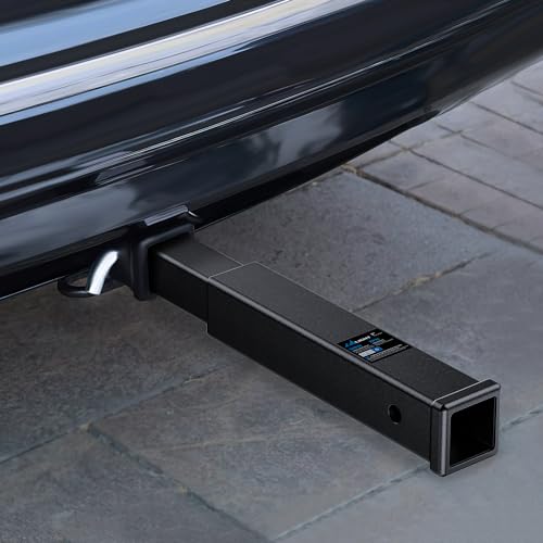 Nilight Trailer Hitch Extender 18" fits 2 Inch Receiver 3500 lbs GTW - color: 2" Hitch Extender 18"