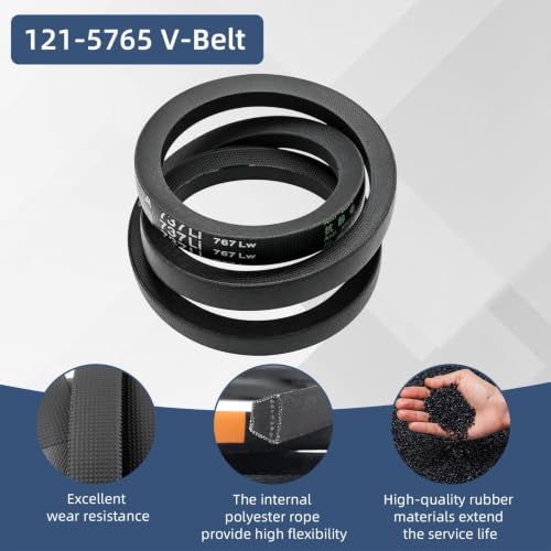121-5765 Drive Belt for Toro TimeMaster TurfMaster 1/2" 30" V-Belt Exmark - color: 121-5765