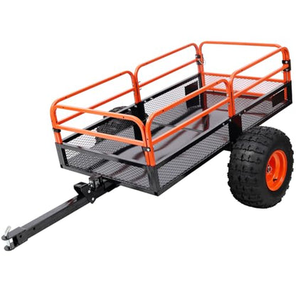 Heavy-Duty Dump Cart for Yard and Farm Hauling