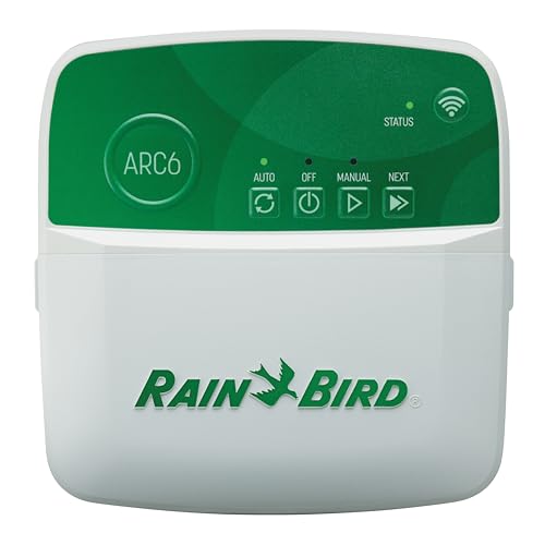 Rain Bird ARC6 Irrigation Controller, Smart WiFi, Indoor, 6-Station - style: Indoor 6-Station