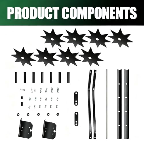 Tow Behind Spike Aerator Soil Penetrator Spikes Tractor