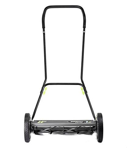 Earthwise 2001-20EW 20-Inch 5-Blade Push Reel Lawn Mower, Grey - size: 20", 5-blade