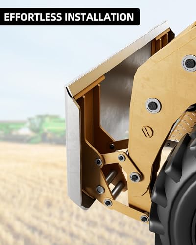 GarveeLife 1/4 in Skid Steer Attachment Plate, Quick Attachment Plate - size: 1/4 Inch