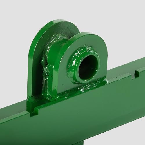 Titan Attachments Economy Series Global Euro Pallet Fork Frame Fits John Deere Tractors, Rated 4,000 LB, Receiver Hitch for Lightweight Towing (Pallet Fork Length: Frame + 42" Blades) - size: Pallet Fork Length: Frame + 42" Blades