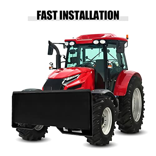 Skid Steer Attachment Plate, Universal Quick Attach Adapter Mount Plate, Fits Skid Steer Tractor,Plate-A