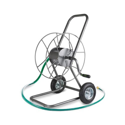 Yard Butler Hose Cart, Metal Hose Caddy, 2 Wheels, 200 Feet - size: 200 ft