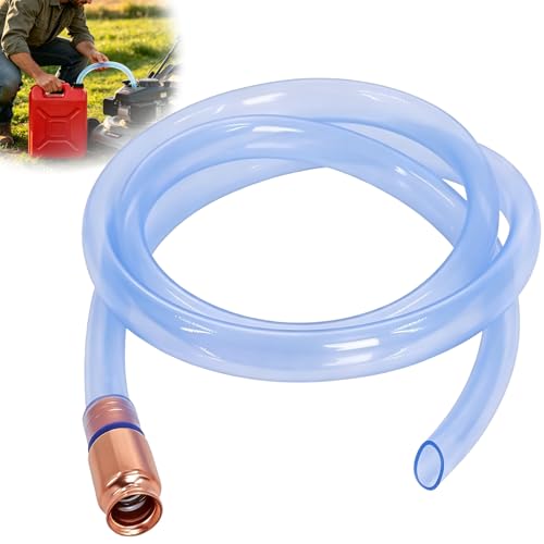 Wadoy 3/4" Siphon Hose 6FT Shaker Siphon Pump for Gasoline Water Transfer - size: 1