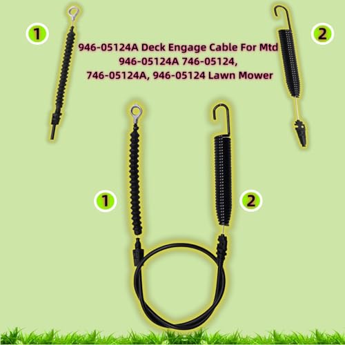 946-05124A 746-05124A Deck Engage Cable For Craftsman T110 Blade Engagement - size: 946-05124A