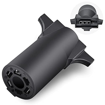 Nilight 7 Way to 4-Way Flat Blade Trailer Adapter - color: 7Pin to 4Pin Trailer Adapter
