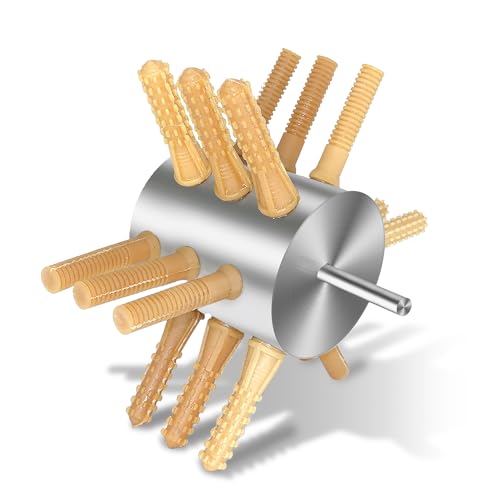 18-Finger Chicken Plucker 3/8" Shank Stainless Steel Drill