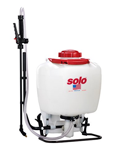 Solo 425-Deluxe 4-Gallon Piston Backpack Sprayer with Deluxe Padded Straps